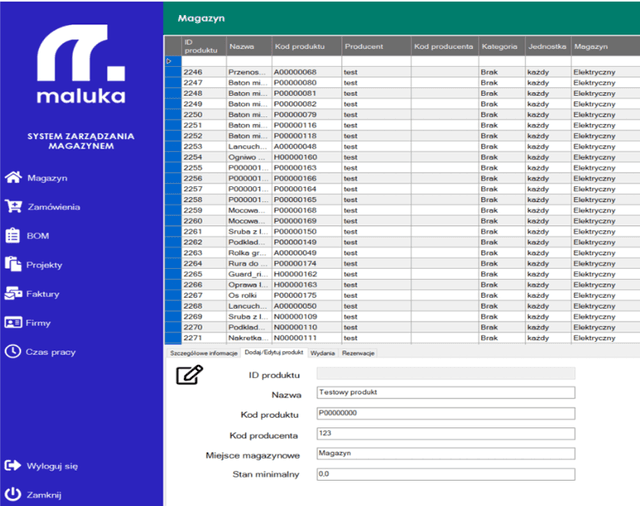 Warehouse Management App